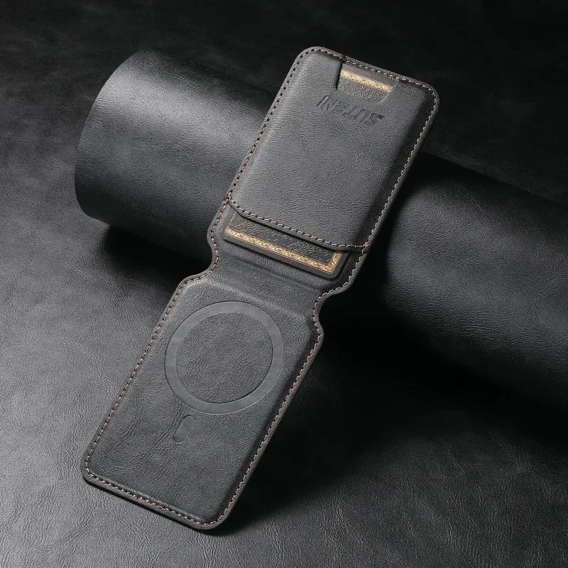 Index Card Holder - Высококачественный деловой кожаный чехол для Magsafe