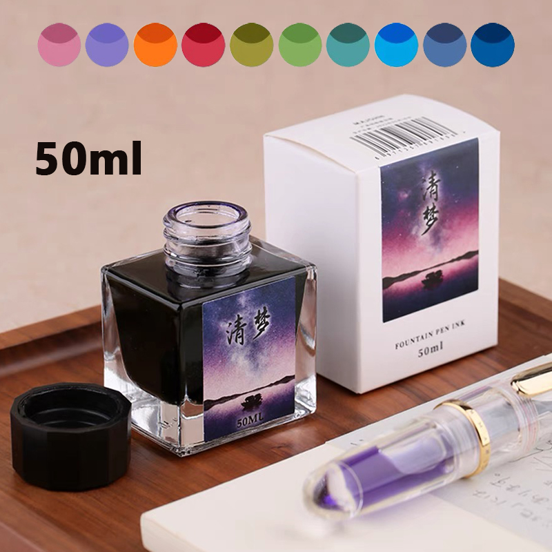 Перьевая ручка MAJOHN 50 мл, ч – обзор и цена Fountain Pen Bottled Ink