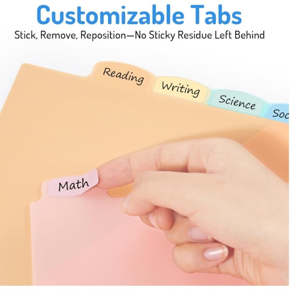 Прочные пластиковые разделител – обзор и цена Tab Divider A4