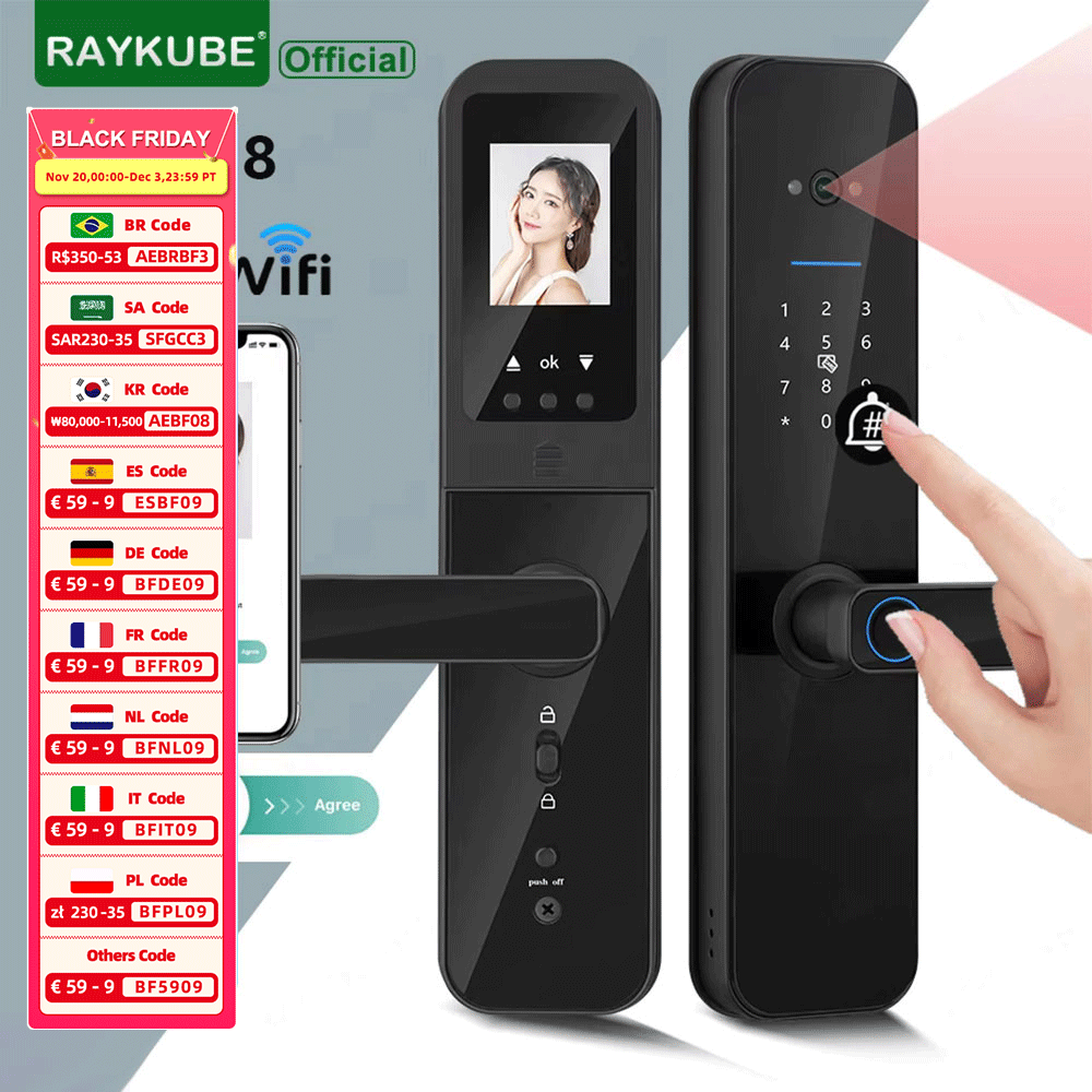 RAYKUBE F008 Tuya Wi-Fi глазок – обзор и цена Letter Opener Brass
